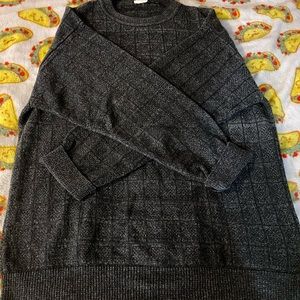 *FINAL SALE*Barneys New York Charcoal Wool Sweater